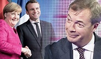 Nigel Farage delivers BRILLIANT Merkel & Macron swipe during interview ...