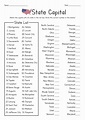 13 Best Images of Fifty States Worksheets - Blank Printable United ...