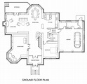 GROUND-FLOOR-PLAN - DWG NET | Cad Blocks and House Plans
