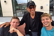 Meet Malcolm Van Halen - Photos Of Alex Van Halen's Son With Wife Stine ...