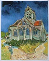 The Church at Auvers-sur-Oise - Vincent van Gogh Paintings