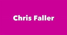 Chris Faller - Spouse, Children, Birthday & More