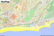 Hastings Maps | UK | Discover Hastings with Detailed Maps