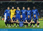 Foto Del Equipo De Everton Antes De La Ronda De La Liga Del Europa De ...