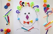 Make a Face Activity - Five Ideas and a Free Printable | All about me ...