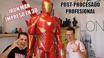 IRONMAN IMPRESO EN 3D DE 2.40 METROS!! POST-PROCESADO - YouTube