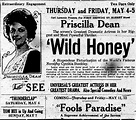 Wild Honey (1922)