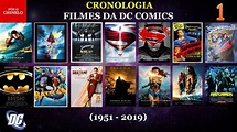 CRONOLOGIA DE FILMES DC COMICS (1951 - 2019) | PARTE 1/3 - YouTube