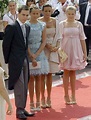 Sus hijos Charlotte Casiraghi, Andrea Casiraghi, Princess Grace Kelly ...