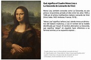 Papelería La Vuelta: Qué significa el Cuadro Mona Lisa o La Gioconda de ...