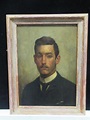 William Fitz (British, 19th Century), portrait of a gentleman, signed ...