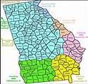 Printable Georgia Zip Code Map