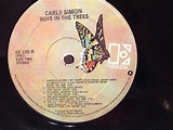 Carly Simon Boys In The Trees 1978 Original Vinyl LP Record - Etsy España