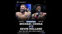 Michael Chiesa vs Kevin Holland (UFC-291)Highlights/Breakdown ...