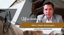 Entrevista con el Mtro. César Sotomayor - YouTube
