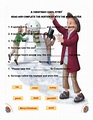 A Christmas Carol Story Interactive Worksheet | AlphabetWorksheetsFree.com