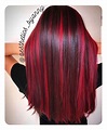72 Impresionantes ideas de color de pelo rojo con destacados » Largo ...