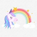 Imagens Unicornio Com Arco Iris PNG e Vetor, com Fundo Transparente ...