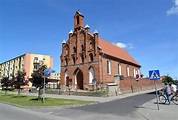 BRANIEWO, POLAND. Building of the Ukrainian Greco-catholic Church of ...