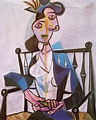 Seated Dora Maar, 1941 - Pablo Picasso - WikiArt.org