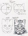 Adron's Art Lesson Plans: How To Draw A Simple Kitten | Easy drawings ...
