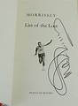 List of the Lost | Morrissey | First Edition