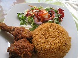 Chicken & Jollof Rice | African cooking, Ghana food, West african food