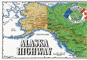 Online Maps: Alaska Highway Map