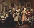 Gemälde Reproduktionen Hogarth's Servants von William Hogarth (1697 ...
