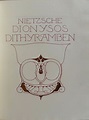 Dionysos Dithyramben. Leipzig, Insel-Verlag 1914. 4to. Titelvignette ...