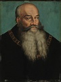 Lucas Cranach d.Ä. - Herzog Georg der Bärtige von Sachsen Aschaffenburg ...
