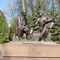 Monument to Aleksandr Tvardovskiy and Vasiliy Tyorkin (Smolensk ...