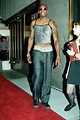 Dennis Rodman at the 1995 MTV Video Music Awards in New York, wearing a ...