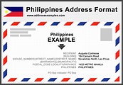 Philippines Address Format - AddressExamples.com