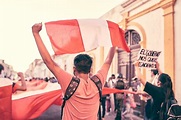 marcha nacional protestas peru - El Búho