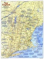 New England Map 1987 Side 1 | Maps.com.com