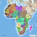 StepMap - Afrika - Landkarte für Afrika