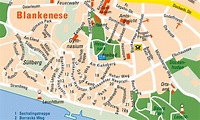 Stadtplan Hamburg, Ortsteil Blankenese
