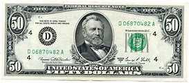 File:$50 Dollar Bill Series 1969C Front.jpg - Wikimedia Commons