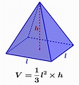 Volumen y Área de una Pirámide Cuadrada con Ejercicios - Neurochispas