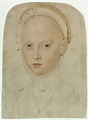 Portrait of Princess Elisabeth of Saxony, vintage artwork by Lucas Cra – Period Prints