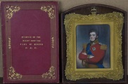 William John Newton - Miniature Portrait of George Fitz-Clarence, Earl ...