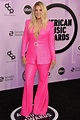 Meghan Trainor attends the 2022 American Music Awards at the Microsoft ...