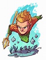 Mini Aquaman. | Avengers caricatura, Superheroes dibujos, Avengers animados