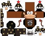 Diddy Kong 3ds Commercal by hollowkingking Donkey Kong Party, Paper ...