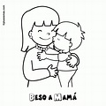 Dibujos de Felicidades Mamá para colorear y dedicar en el Día de la ...