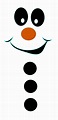 Free Printable Snowman Face Template - Printable Templates