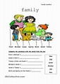Family Tree Worksheets Elementary