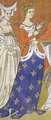 Blanca de Borgoña, primera esposa de Carlos I de Navarra y IV de Francia