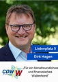 Unsere Kandidaten 2021: Listenplatz 5 – Dirk Hagen – CDW Wallenhorst ...